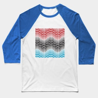 Wavy Wavy Dotty Baseball T-Shirt